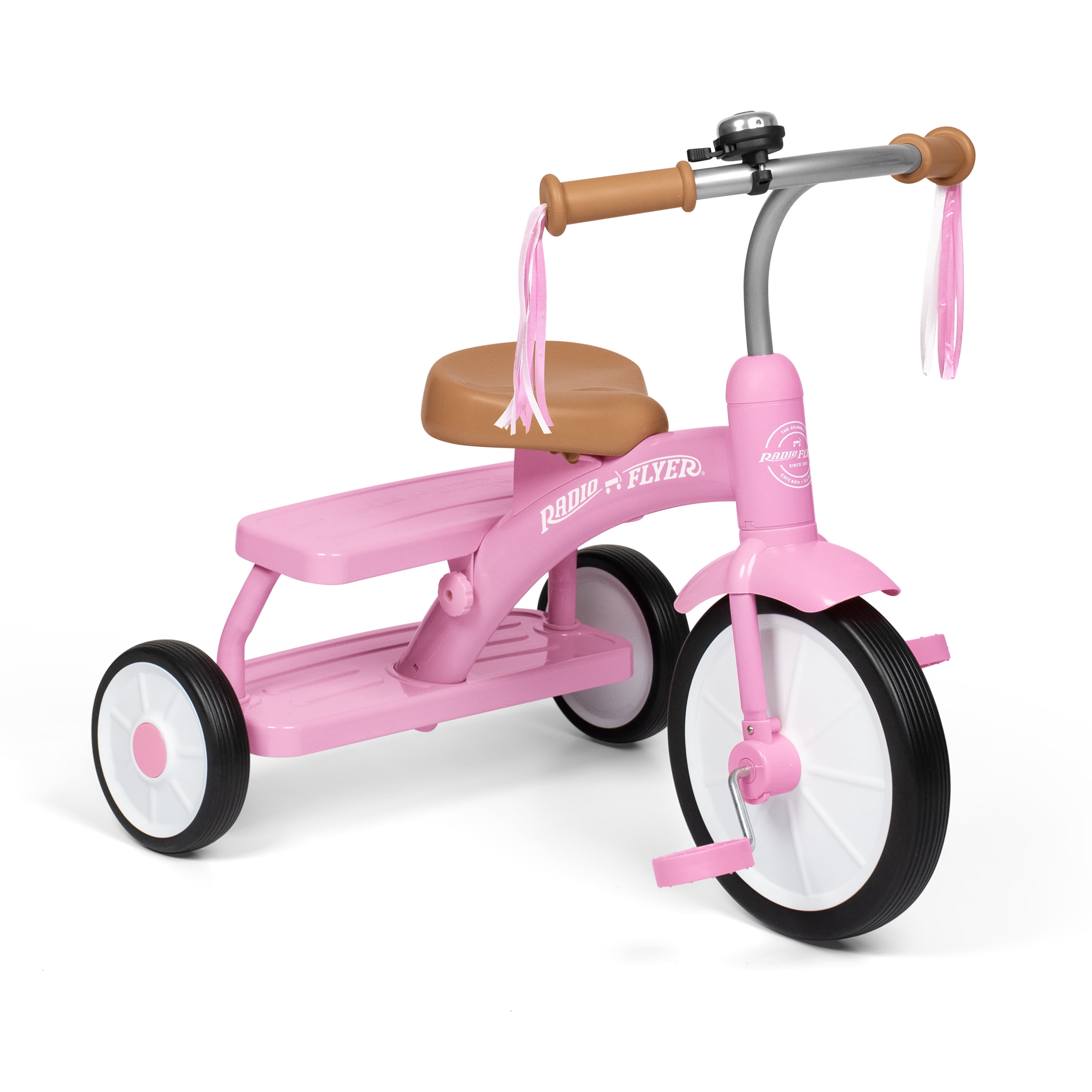 Radio Flyer Inchworm Toddler Ride-On Toy, Green, 50lbs Capacity