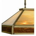 thumbnail image 4 of Meyda 153028 24 in. Mission Prime Oblong Pendant, Bai & Xar Antique - Mission Lodge Art Glass, 4 of 7