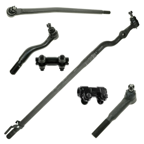 TRQ Front Inner and Outer Tie Rod Set Fits Select 2000-2005 Ford Excursion 1999-2004 F-250 Super Duty F-350 Super Duty