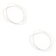 thumbnail image 2 of Vogacara 50cm 925 Sterling Wire for Beading Wire Jewelry Making Plata 0.4 mm 2Conjunto, 2 of 6
