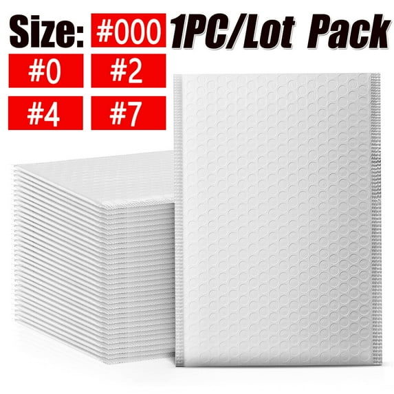 Innens Any Size Poly Bubble Mailers Shipping Mailing Padded Bags Self Seal Envelopes