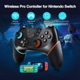 thumbnail image 4 of SAYDY Wireless Switch Controller for SAYDY -Switch/ Lite, Gamepad Remote Joystick with Turbo, Dual Shock Function, 4 of 7