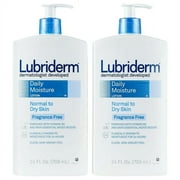 Lubriderm Daily Moisture Body Lotion, Fragrance-Free (24 oz., ea. 2 pk.)