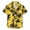 style-01 Yellow, variant on Kogui Kids Hawaiian Shirt Boys Baby/Toddler Boys Button Down Shirt with Button Tabs 18 24 Months (Orange,18-24 Months)
