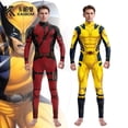 thumbnail image 2 of Superhero Men Cosplay Movie Deadpool Wolverine Cosplay Costumes Hallloween Jumpsuit Performance Party Boys Gift Zentai Bodysuits, 2 of 4
