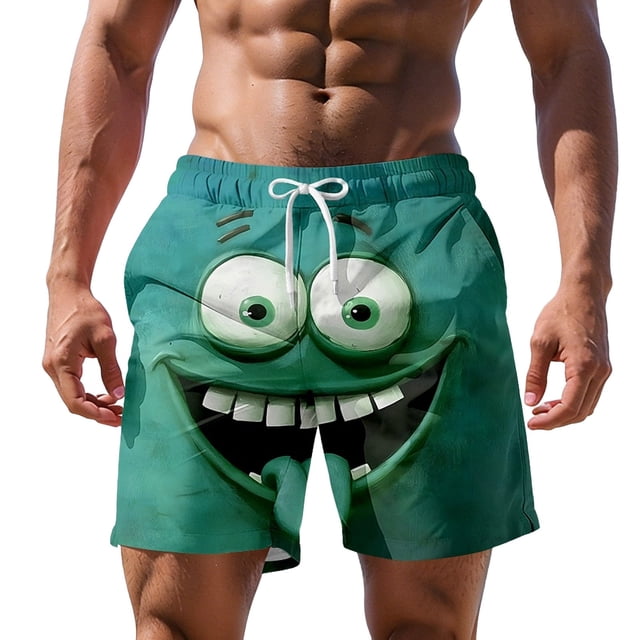 Men's Casual Shorts for Everyday Wear with Relaxed Fit and Drawstring Detailing for Spring to Autumn Holiday Comfort