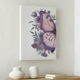 thumbnail image 4 of 3pcs Custom Kids Name Purple Butterfly Gift Decorative Painting, Canvas 20x30inch Inner Framed, Waterproof Wall Art for Home Decor-Made in USA, 4 of 10