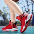 thumbnail image 6 of Kids High-Top Basketball Shoes - Boys' Athletic Sneakers with Breathable Mesh, 6 of 12