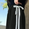thumbnail image 4 of Xudanell Girls Pants Stretch Uniform Pants Trendy Girls Wide Leg Sweatpants Lightweight Loungewear, 4 of 8