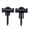 Black, variant on CEORPER Guitar String Retainer Set Guitar String Tree with Mount Screw Guitar Accessory