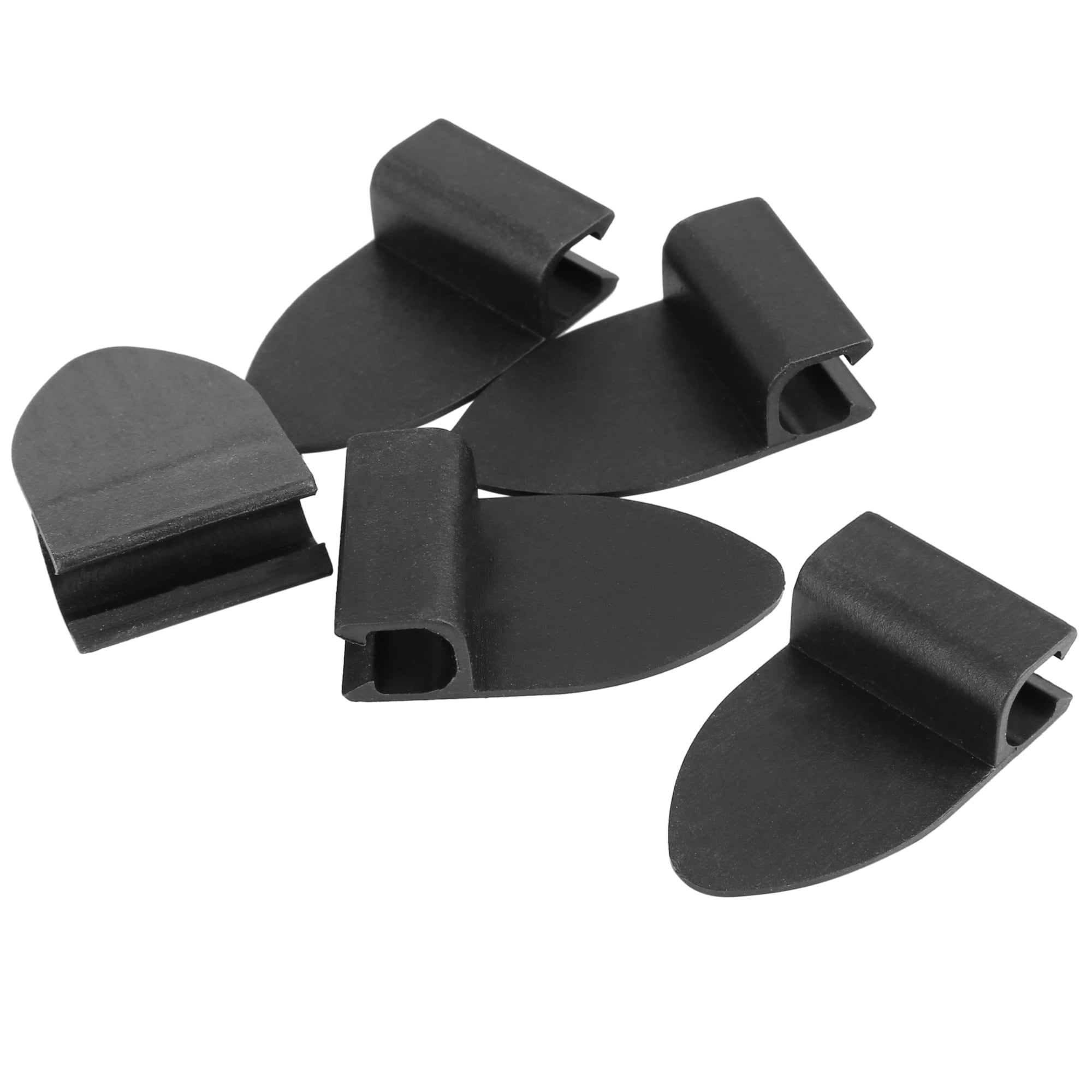 5 Pcs 29.5 x 49mm Universal Car Floor Mat Clips Fixing Grips Anti Slip