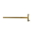 thumbnail image 1 of KAKOWELY Bow Filer Ruler Archery Bow Filer T Type Ruler Sight Point Sight Arrow Rest Aligner Tool (Golden)12.8"X3.54"X0.39", 1 of 4
