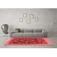thumbnail image 3 of Ahgly Company Machine Washable Indoor Rectangle Oriental Red Traditional Area Rugs, 8' x 12', 3 of 4