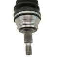 thumbnail image 2 of TRQ Front Left CV Axle Shaft Assembly Drivers Side Compatible with 2000-2002 Audi TT 1998-2005 Volkswagen Beetle 1999-2014 Golf 1999-2005 Jetta, 2 of 3