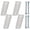 4pack with 4 sets o, variant on 1 Inch Golf Cart Rear Lift Set Suitable for 2004-2024 Electric Models Golf Cart with Strong Aluminum Construction