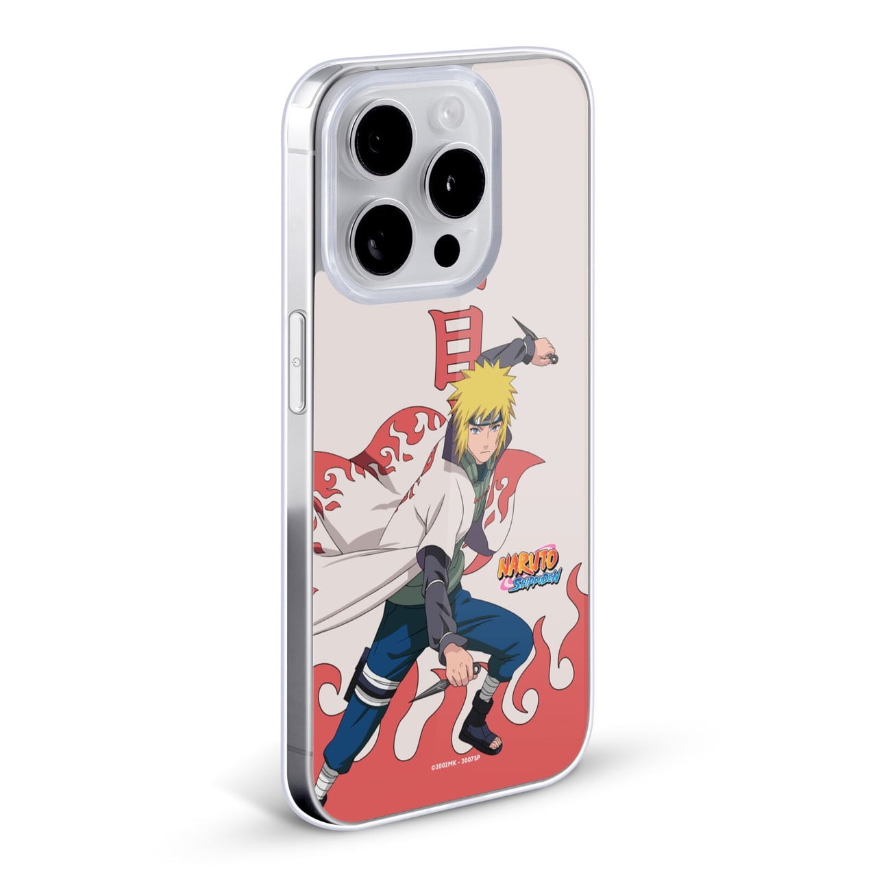 Head Case Designs Naruto Shippuden Character Art Minato Namikaze Soft Gel Case for Apple iPhone 16 Plus