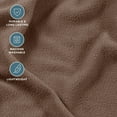 thumbnail image 5 of Bare Home Cozy Fleece Sheet Set - Extra Plush Polar Fleece - Deep Pocket - Queen, Taupe, 5 of 10