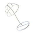 thumbnail image 1 of 12'' Metal Wigs Holder Stand Caps Hanger Hats Hat Holder Display Holder Rack White, 1 of 9