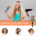 thumbnail image 5 of Cepillo de pelo para mujeres, hombres y niños - No tira del cabello - Cepillos alisadores para cabello liso, rizado y mojado, 5 of 5