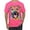 Neon Pink, variant on Dean Russo Best Dog Dog Lover Men's Graphic T-Shirt, Charcoal, 3X-Large