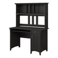 thumbnail image 1 of Scranton & Co Contemporary Engineered Wood Mission Desk with Hutch in Black, 1 of 10