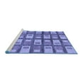 thumbnail image 2 of Ahgly Company Machine Washable Indoor Rectangle Abstract Blue Modern Area Rugs, 7' x 9', 2 of 4