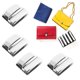 thumbnail image 4 of Monedero Pulgar Bloqueo Monedero Cierre De Metal Cerraduras 4 Piezas Monedero Bloqueo Captura Plata Monedero Pulgar Bloqueo Hebilla Sujetadores Billetera Cierre De Metal Cerraduras ANGGREK Purse Thumb Lock, 4 of 8