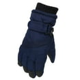 thumbnail image 2 of Bmisegm Kids Ski Snow Gloves Windproof Boys Outdoor Skating Ski Girls Snowboarding Boys Girls Winter Gloves Waterproof Mittens Navy, 2 of 6