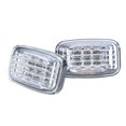 thumbnail image 1 of 2Pcs Amber Side Marker Turn Signal Light Fit For Land Cruiser 70 80 100 Series, 1 of 8