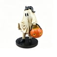 thumbnail image 2 of Thanksgiving Fall Halloween Decoration for Home Indoor Outdoor Clearance Under $5.00!Halloween Ghost Figurine With Ghost Statue Resin Decor For Halloween Tabletop Shelf Home Party Decorations, 2 of 7
