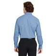 thumbnail image 3 of Devon & Jones DG536 Men's CrownLux Performance Gingham Dress Shirt-French Blue/ White-4XL, 3 of 6