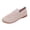 Pink, variant on HTHLVMD Women Knit Slip On Shoes, Breathable Mesh Flats, Stretch Knit Flats, Mesh Loafers, Loafers for Women Comfy Slip-On Shoes Casual Lightweight Flats Driving Moccasins Mesh Flats Shoes, Black 5