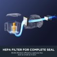 thumbnail image 4 of Open Box Eureka Bagless Pet Canister Vacuum Cleaner with HEPA Filter and Automatic Cord Rewind, NEN180, New, 4 of 8