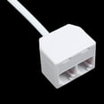 thumbnail image 6 of 6P2C RJ11 Male to Female Two Way Telephone Splitter Converter Cable, 6 of 8