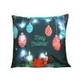 thumbnail image 2 of Funda de almohada de poliéster, decoraciones navideñas, almohadas navideñas, regalos navideños, luces LED, cojines cortos estampados para sofás, fundas de almohada, decoraciones de Halloween, decoraci, 2 of 6