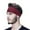^Wine, variant on GILIGEGE Headbands for Men and Women Stretchy Non Slip Soft Cotton Cloth Hair Bands for Sports, Workout, Yoga and Running Summer Fashion Outdoor Sports Elastic Solid Color Hairband