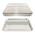thumbnail image 2 of Univen Stainless Steel Baking Tray Pan and Air Fryer Basket Compatible with Cuisinart Airfryer TOA-060 and TOA-065, 2 of 4