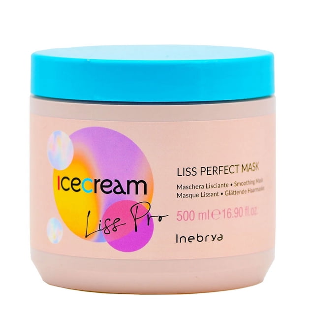 Mascarilla Inebrya Inebrya Ice Cream Liss-Pro Perfect 500ml