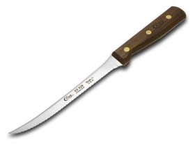 Case XX Solid Walnut Kitchen Knife Set, Stainless Steel Blades, Full Tang, 9-Piece