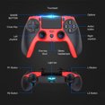 thumbnail image 4 of Tholdsy Controlador de juegos con cable con cable USB Juego JoyStick Accesorio para 4 Consola Gamepad para Videojuegos y accesorios, 4 of 6
