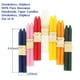 thumbnail image 2 of Set de 14 velas cónicas hechas a mano de cera de abejas XIANGZHU de 23 cm, 2 of 9