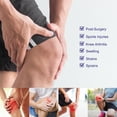 thumbnail image 4 of CHL-2 × Reusable Knee Ice Pack Wrap for Injuries, Ice Gel Packs Cold Therapy for Knee Joint Pain Relief, Knee Replacement Surgery, Arthritis, Chronic Pain, Swelling, Bruises - 9.8" x 6.5", 4 of 4