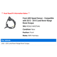 thumbnail image 2 of Front ABS Speed Sensor - Compatible with 2012 - 2015 Land Rover Range Rover Evoque 2013 2014, 2 of 2