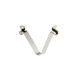 thumbnail image 1 of Clip de paleta 6pcs Kayak Paddle Spring Clips Tent Pole Clips Botón pulsador Spring Snap Clip Locking Tube Pin, 1 of 7