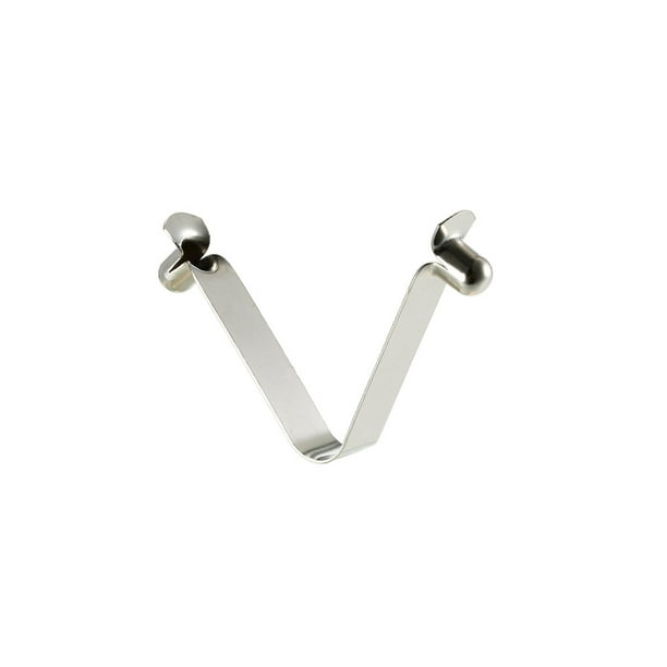 Clip de paleta 6pcs Kayak Paddle Spring Clips Tent Pole Clips Botón pulsador Spring Snap Clip Locking Tube Pin