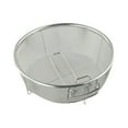thumbnail image 3 of Mosiee Stainless-Steel French Chip Frying Strainer Basket Kitchenware Detachable Deep Fry Basket Kitchen Round Fryer Wire Mesh 20X20Cm, 3 of 9