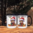 thumbnail image 3 of Merry Christmas Santa Abyssinian Scarf Twinkling Lights Xmas Holiday Heat Color Changing Mug Cat Lover Kitten Owner Gifts Magic Coffee Mug - 00022, 3 of 4