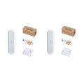 thumbnail image 2 of jesticaly Light Bar Rechargeable Cabinet Lamp Kitchen Adhesive Plastic Household Room Sticky Battery Powered Night Lighting Sensor Short White 2Set, 2 of 6