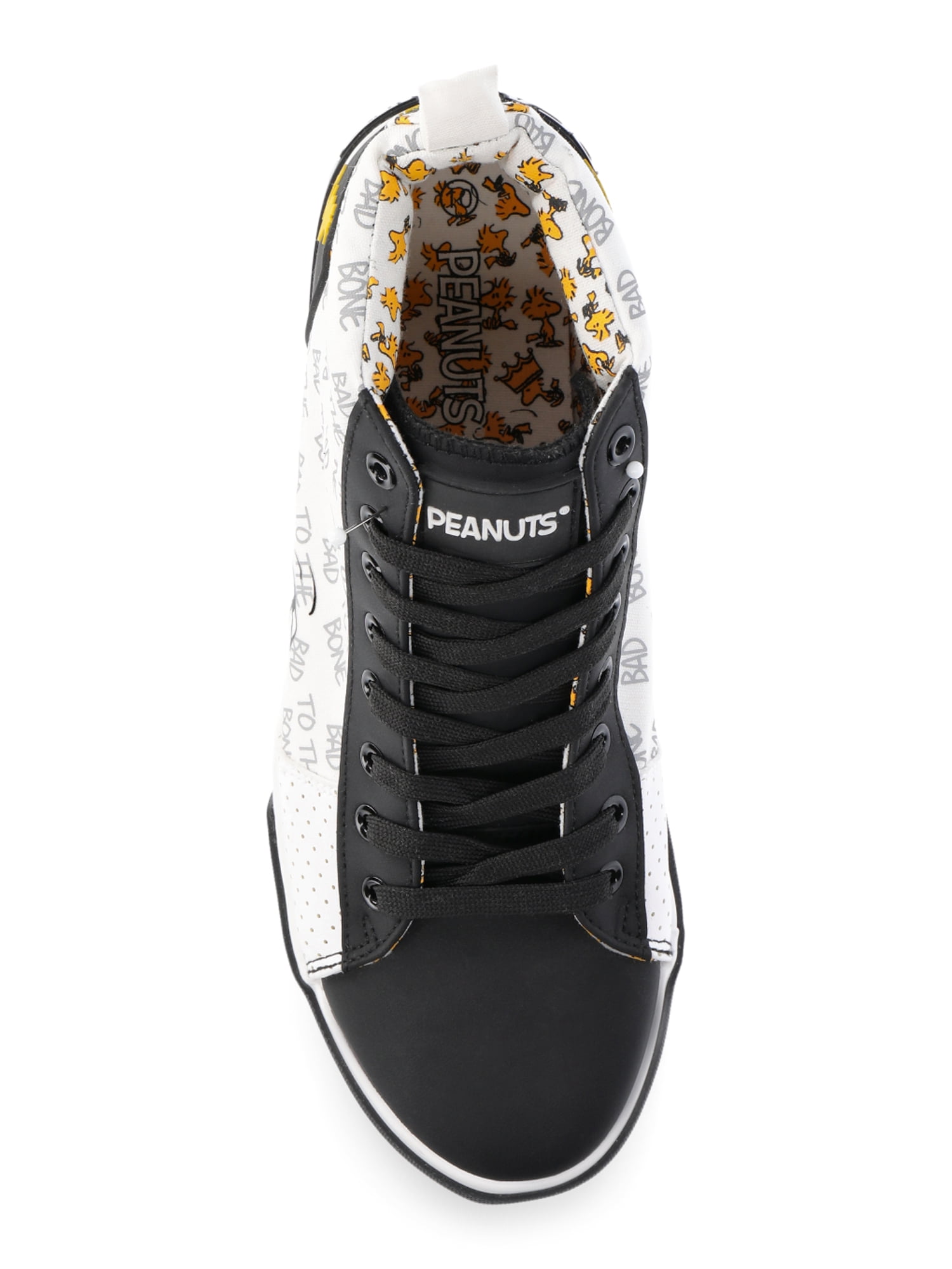 Snoopy Men's High-Top Sneakers, Sizes 7-12 - Walmart.com