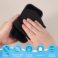 thumbnail image 5 of Glasses Cleaning Cloth 6.9" x 5.7" , Microfiber Eyeglasses Cleaner Cloths Soft Suede Wipe Screen, Black 6 Pcs, 5 of 7